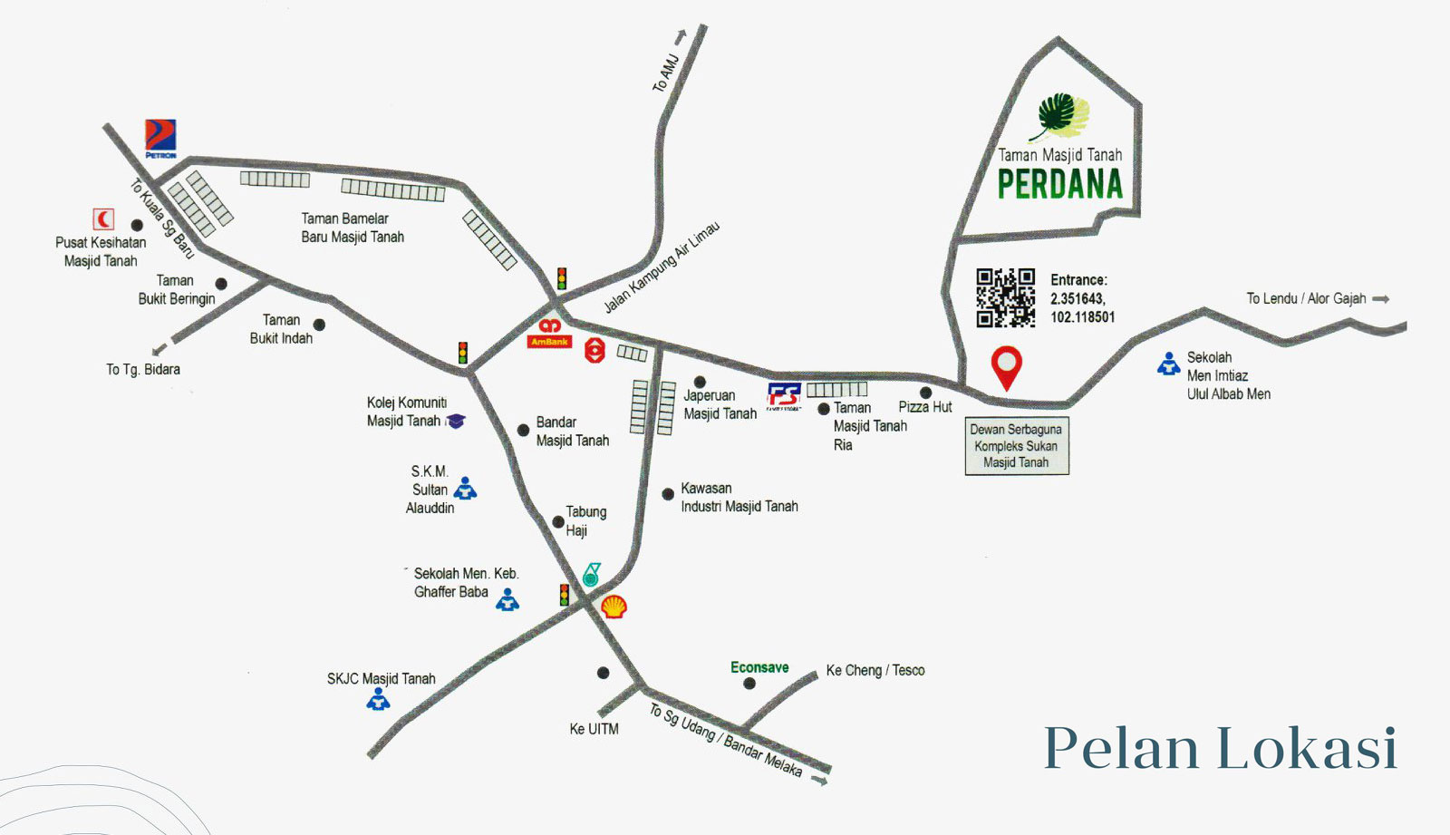 taman masjib tanah perdana Legaland rumah berkembar melaka halkmilik kekal